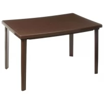 Стол прямоугольный, 1200x850x750 мм, цвет коричневый