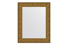 Зеркало в раме Виньетка состаренное золото 56 мм