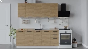 Кухонный гарнитур «Детройт» длиной 200 см
